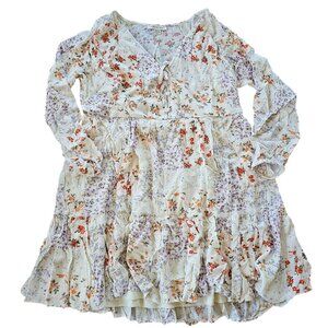 American Eagle Outfitters Floral Cream Dress